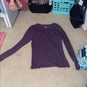 Purple long sleeve